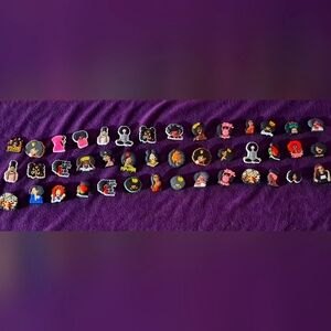 Beautiful Black Queens Croc Charms